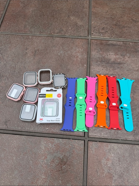 Accessories - Silicone Replacement Watch Bands and Protective Cases - Multi-Color Pack apple